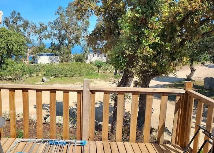 Calvi Mobil-home Neuf Particulier Sur Camping Appartement Lumio (Corsica)